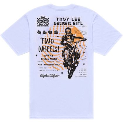 TroyLee design FRIDAY NIGHT Short-sleeved T-Shirt - White