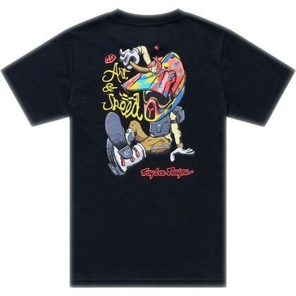 TroyLee design HERITAGE CHILD Short-sleeved T-Shirt - Black