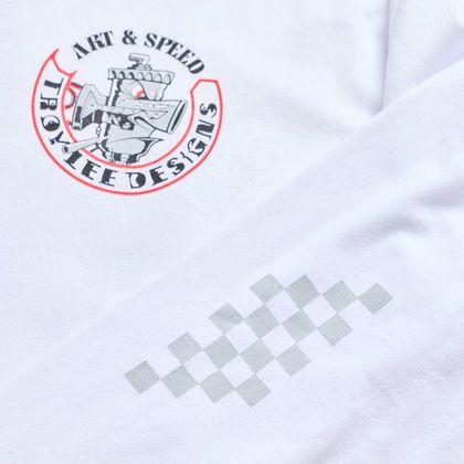 TroyLee design CARB CLUB Long-sleeved T-shirt - White