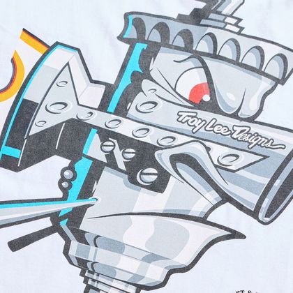 TroyLee design CARB CLUB Long-sleeved T-shirt - White