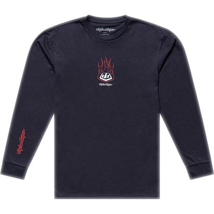 TroyLee design FLAME 2 Long-sleeved T-shirt - Carbon Ref : TRL1410 