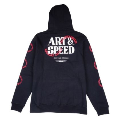 TroyLee design PINK SLIPS Sweater - Black