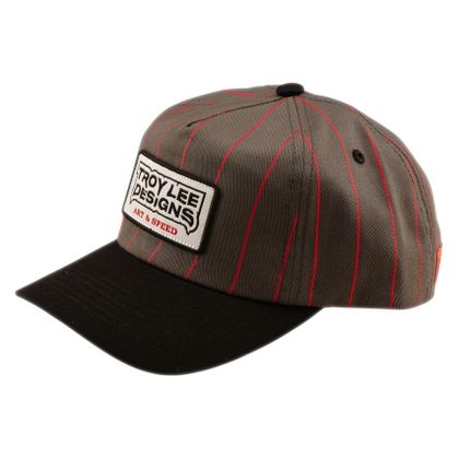 Boné TroyLee design MEDIEVAL - Cinza / Vermelho Ref.: TRL1440 
