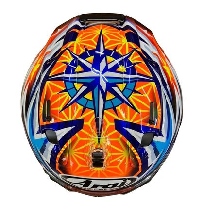 Casque intégral Arai RX-7V EVO - OKAMOTO COMPASS - REPLICA - Multicolore