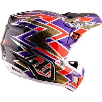Crosshjälm TroyLee design SE5 CARBON MED MIPS FLUSH 2027 - Lila