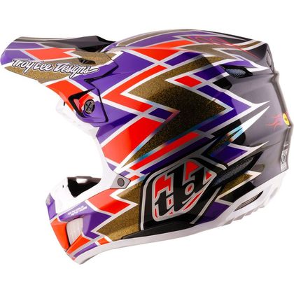 Crosshjälm TroyLee design SE5 CARBON MED MIPS FLUSH 2027 - Lila