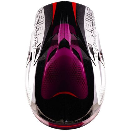 TroyLee design SE5 POLYCARBONATE MIPS AURA 2027 Crosshjelm - Lilla / Sort.