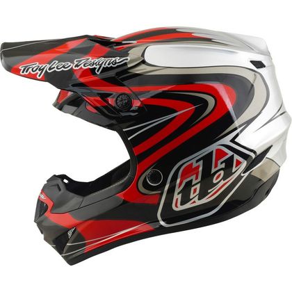 Casque cross TroyLee design GP PRO MIPS PULSE 2027 - Noir / Rouge