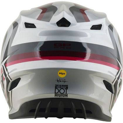 Casque cross TroyLee design GP PRO MIPS SLIDES 2027 - Gris