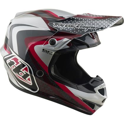 Casque cross TroyLee design GP PRO MIPS SLIDES 2027 - Gris