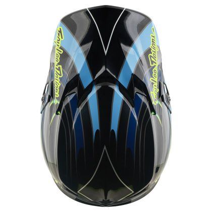 Casque cross TroyLee design GP PRO MIPS PULSE ENFANT - Noir / Jaune