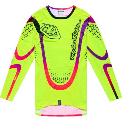 Maillot cross TroyLee design SE ULTRA AURA 2027 - Noir / Jaune Ref : TRL1319 