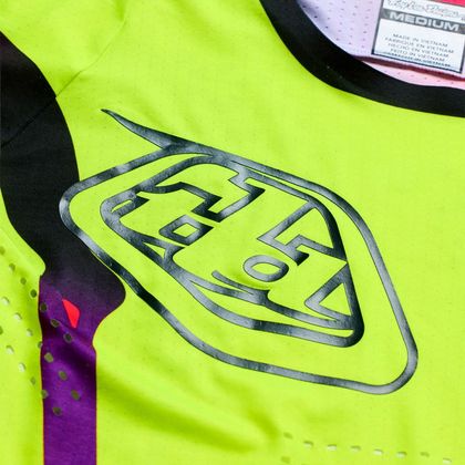 Maillot cross TroyLee design SE ULTRA AURA 2027 - Noir / Jaune