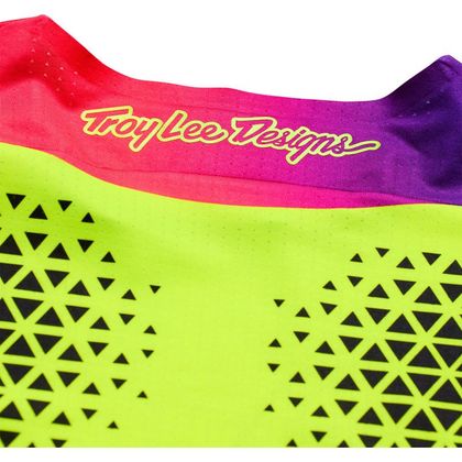 Maillot cross TroyLee design SE ULTRA AURA 2027 - Noir / Jaune