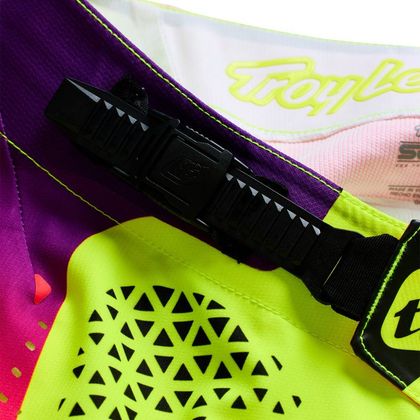 Pantalon cross TroyLee design SE ULTRA AURA 2027 - Noir / Jaune