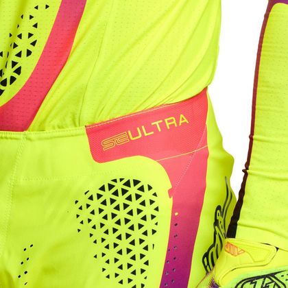 Pantalon cross TroyLee design SE ULTRA AURA 2027 - Noir / Jaune
