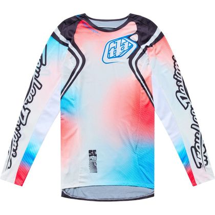 TroyLee design SE PRO WANDER 2027 Crossshirt - Wit / Grijs Ref: TRL1321 