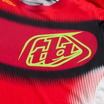 TroyLee design SE PRO ILLUSION 2027 Cross-paita - Punainen / Musta