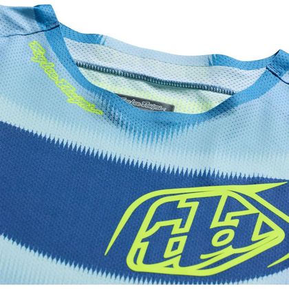 TroyLee design SE PRO ILLUSION 2027 Crossshirt - Grijs / Geel