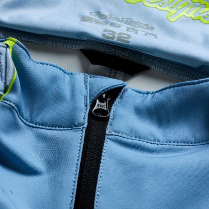 Pantalon cross TroyLee design SE PRO ILLUSION 2027 - Gris / Jaune