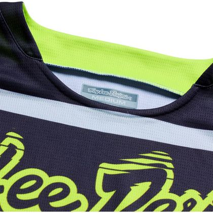 TroyLee design GP PRO STAGGER 2027 Crossshirt - Grijs / Geel