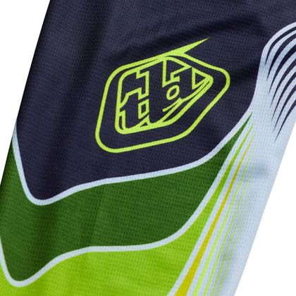 TroyLee design GP PRO STAGGER 2027 Crossshirt - Grijs / Geel