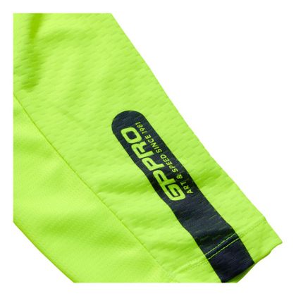 TroyLee design GP PRO IMPRINT 2027 Crossshirt - Grijs / Geel