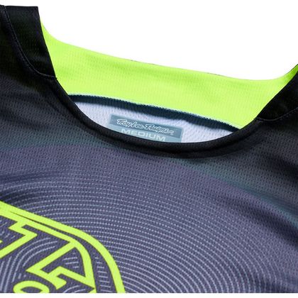 TroyLee design GP PRO IMPRINT 2027 Crossshirt - Grijs / Geel