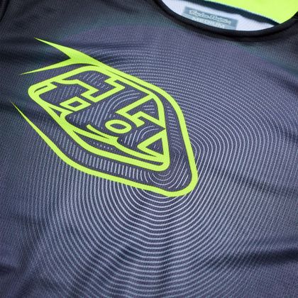 TroyLee design GP PRO IMPRINT 2027 Crossshirt - Grijs / Geel