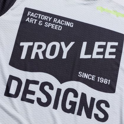 TroyLee design GP PRO AIR LOCKED 2027 Crossshirt - Grijs / Zwart