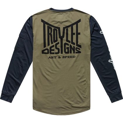 Maillot enduro TroyLee design RUCKUS OFFROAD 2027 - Vert / Noir