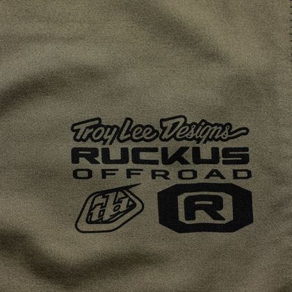 Maillot enduro TroyLee design RUCKUS OFFROAD 2027 - Vert / Noir