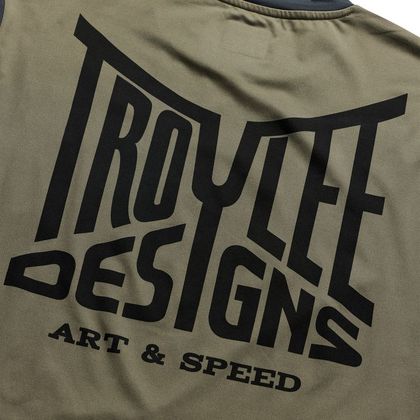 Maillot enduro TroyLee design RUCKUS OFFROAD 2027 - Vert / Noir