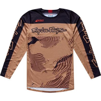 Camisola de enduro TroyLee design SCOUT GP PRO HIGH DESERT 2027 - Castanho / Preto Ref.: TRL1357 