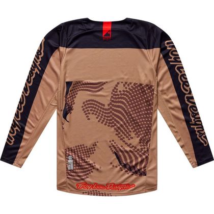 Camisola de enduro TroyLee design SCOUT GP PRO HIGH DESERT 2027 - Castanho / Preto