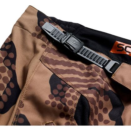 Calças de enduro TroyLee design SCOUT GP PRO HIGH DESERT 2027 - Castanho / Preto