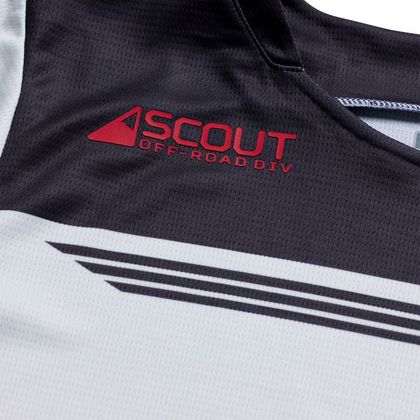 Enduro dres TroyLee design SCOUT GP PRO WINGED 2027 - Šedá / Čierna