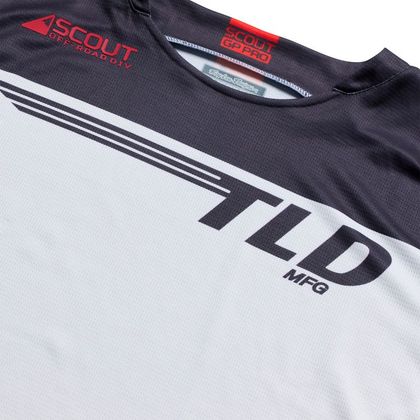 Enduro dres TroyLee design SCOUT GP PRO WINGED 2027 - Šedá / Čierna