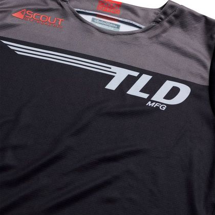 Maillot enduro TroyLee design SCOUT GP PRO WINGED 2027 - Czarny