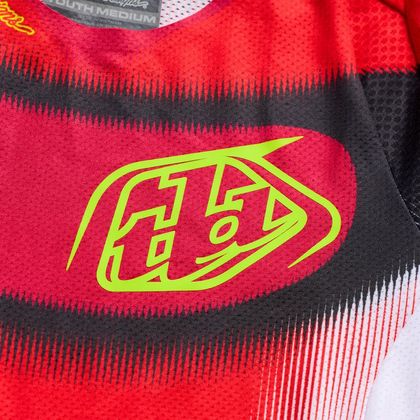 TroyLee design SE PRO ILLUSION KIND Crosshemd - Rot / Schwarz