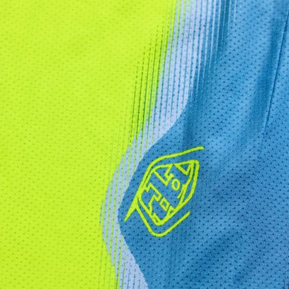 TroyLee design SE PRO ILLUSION KIND Crossshirt - Blauw / Geel