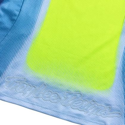 TroyLee design SE PRO ILLUSION KIND Crossshirt - Blauw / Geel