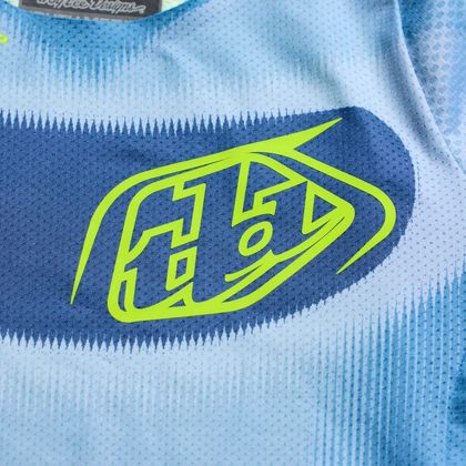 TroyLee design SE PRO ILLUSION KIND Crossshirt - Blauw / Geel