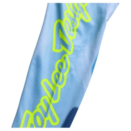 TroyLee design SE PRO ILLUSION KIND Crossshirt - Blauw / Geel