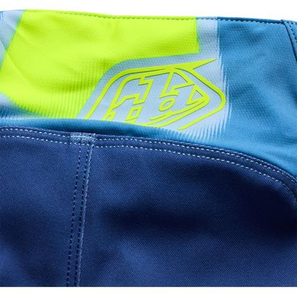 TroyLee design SE PRO ILLUSION KINDER Crossbroek - Blauw / Geel
