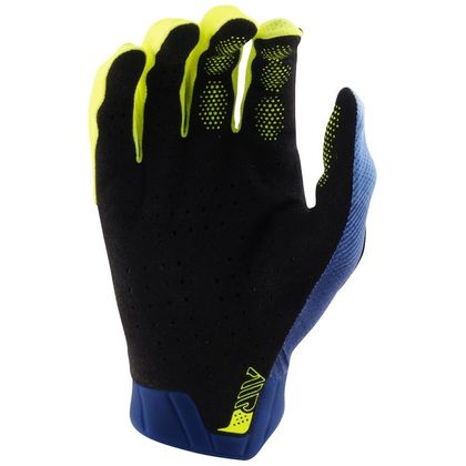 Gants cross TroyLee design AIR ILLUSION 2027 - Bleu / Jaune