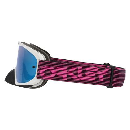 Masque cross Oakley O Frame Pro 2.0 MX WHITE/PINK STREAK 2026 - Iridium