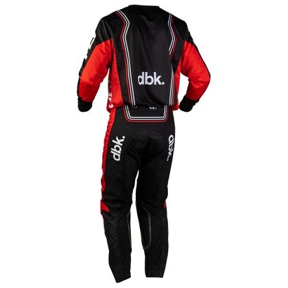 Maillot cross Fly KINETIC - DBK 2027 - Noir / Rouge