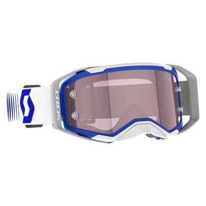 Masque cross Scott PROSPECT 2.0 AMP 2027 - Blanc / Bleu Ref : SCO1665 / 8010898003 