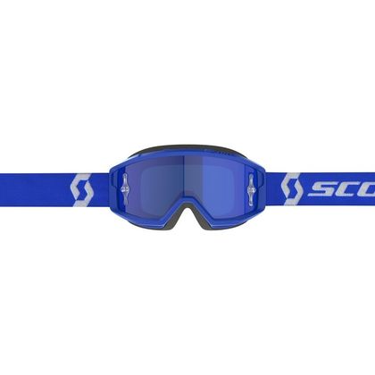 Masque cross Scott PRIMAL 2027 - Blanc / Bleu